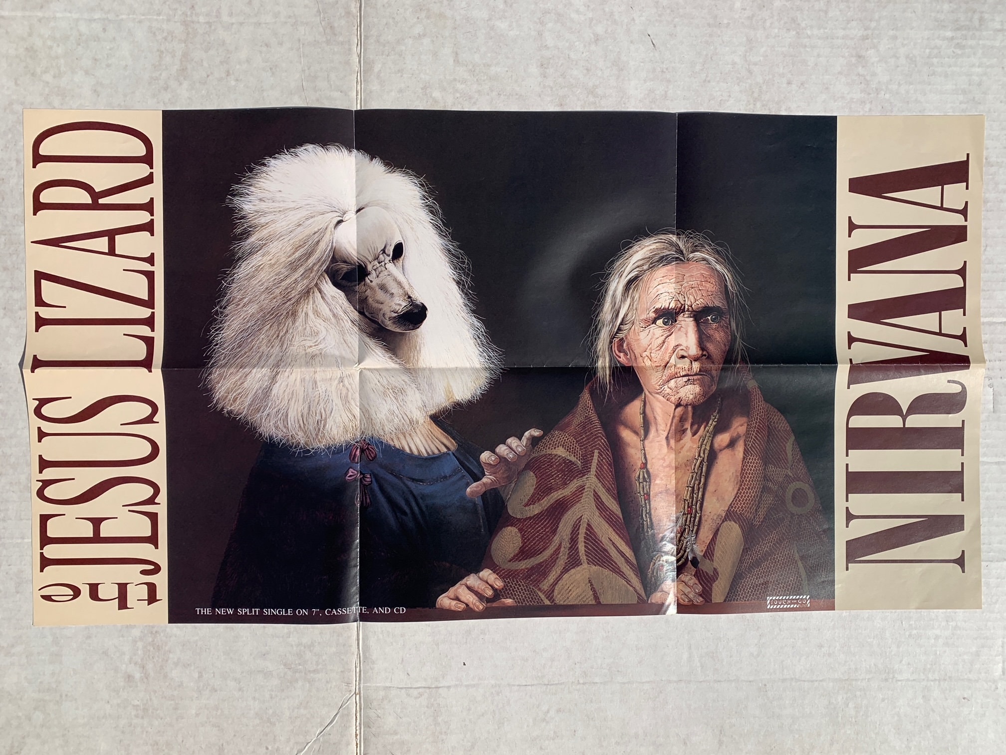 NIRVANA / JESUS LIZARD 1993 Original Poster From Touch & Go Records Malcolm Bucknall Art Grunge Punk Rock David Yow Kurt Cobain 14 X 27 - Etsy NIRVANA / JESUS LIZARD 1993 Original Poster From Touch & Go Records Malcolm Bucknall Art Grunge Punk Rock David Yow Kurt Cobain 14 X 27 - Etsy