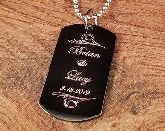 Personalised army tags Clearance