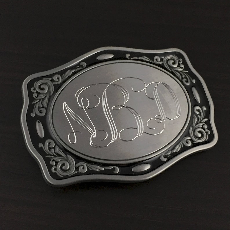 Cowboy Belt Buckle, Personalized Gift, Popular Right Now, Handmade Gift, Engraved Belt Accessory, Customized Gift Free Engraving Name Buckle image 1