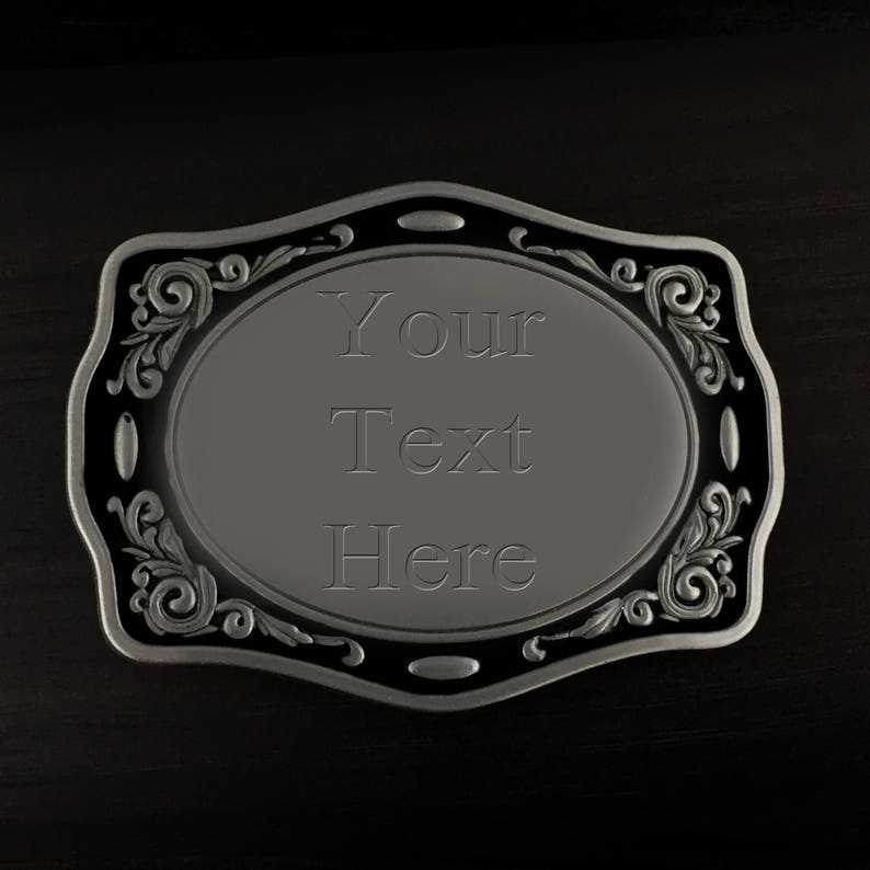 Cowboy Belt Buckle, Personalized Gift, Popular Right Now, Handmade Gift, Engraved Belt Accessory, Customized Gift Free Engraving Name Buckle image 2