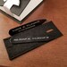 Personalized Collar Stays, Gunmetal Collar Stiffeners, Engraved for Free, Customized Black Shirt Stays, Wedding Favor 