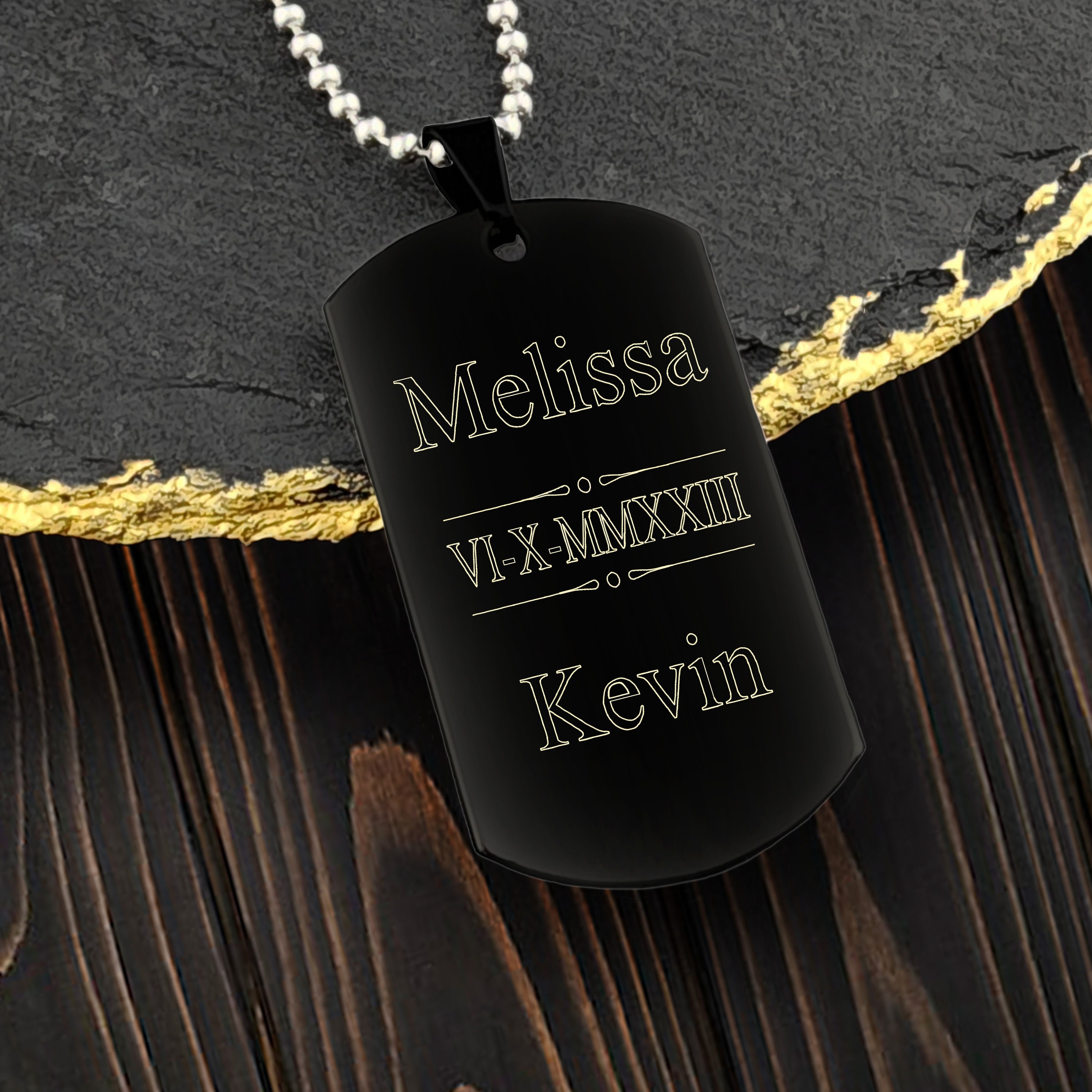 Personalized Dog Tag Mens Necklace Custom Necklace Engraved Necklace  Necklace for Men Custom Dog Tag Necklaces for Men Dog Tag 