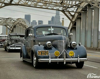 One Way, Chevrolet Cruising, Lowriders, 6th St Bridge, Car Photography, Vintage Cars, Lowrider Cars