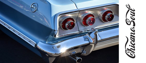 Blue '63 Impala Tail - Etsy