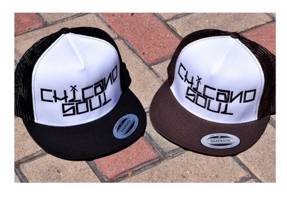 Chicano Soul Handstyle Logo Trucker Cap 