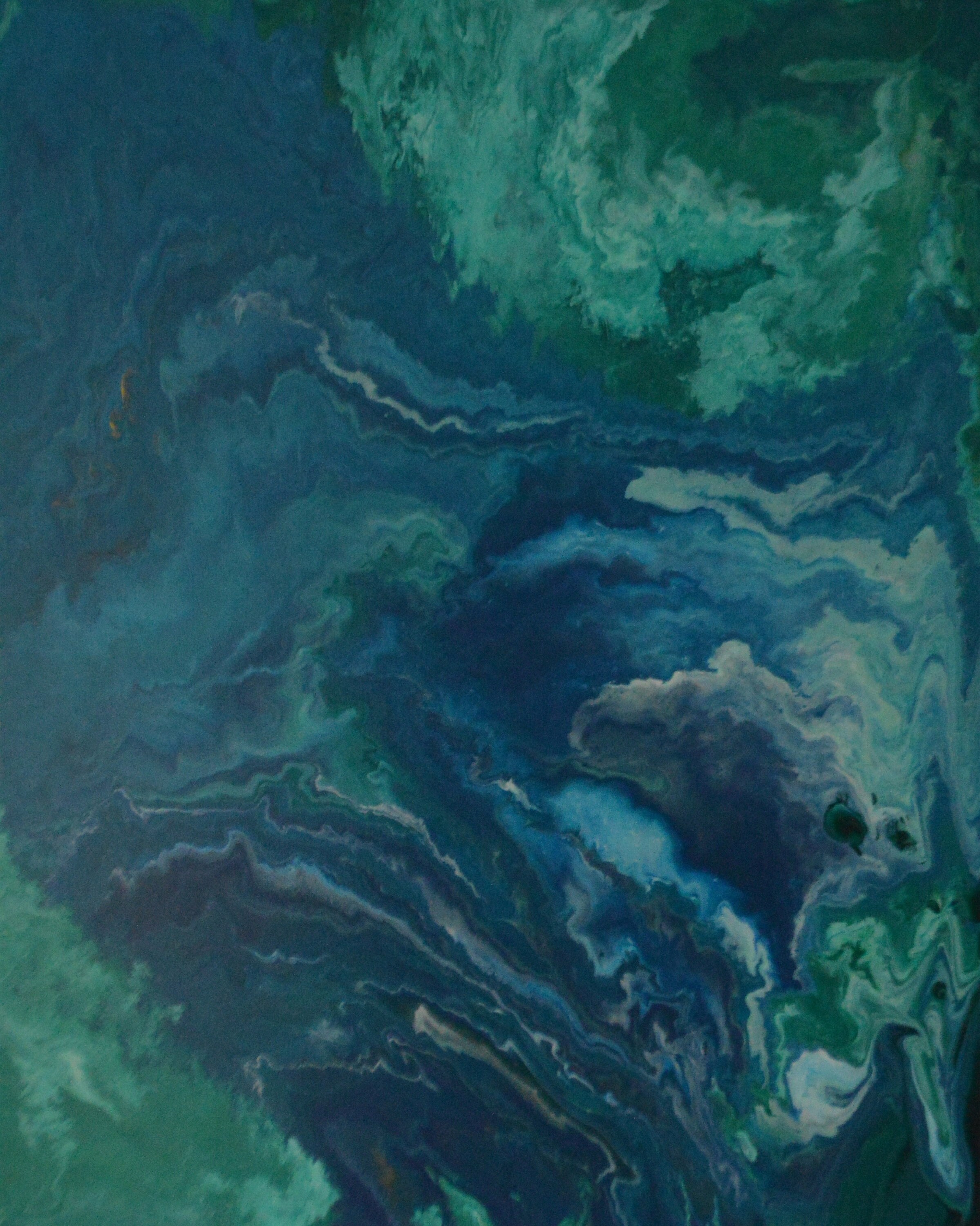 Abstract Blue Wall Art Contemporary Wall Decor Canvas Art Etsy UK