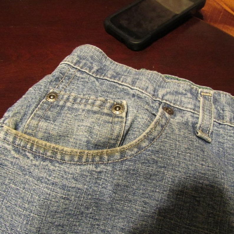 Mens Jean Shorts Original Fit Size 46