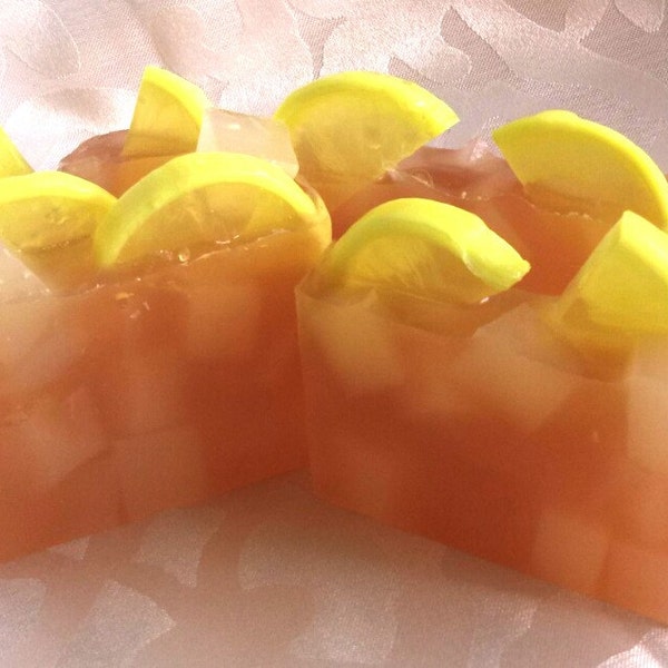 Iced Tea Soap | Natural Handmade Soap | Gift For Tea Lover | Tea Party Gift