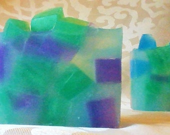 Sea Glass Soap | Beach House Soap | Natural Hand Made Soap | Beach Wedding Favors