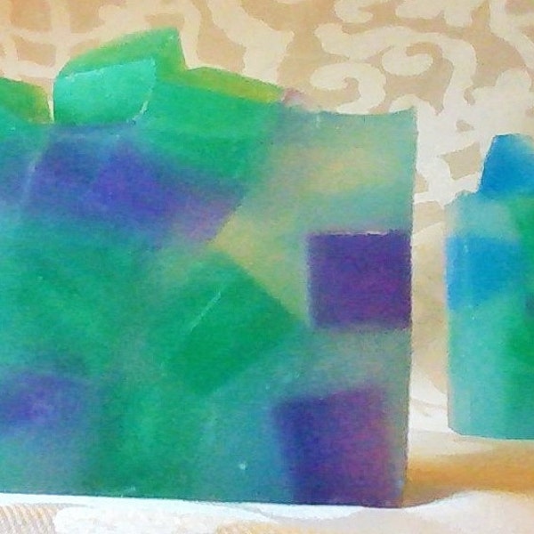 Sea Glass Soap | Beach House Soap | Natural Hand Made Soap | Beach Wedding Favors