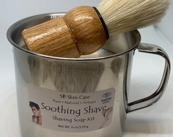 Shaving Mug with Brush