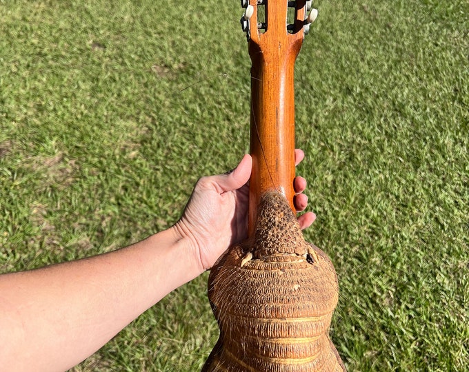 Vintage Armadillo Ukulele, Real Armadillo Etsy