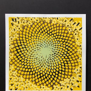 Crown (Sunflower) - 5 Layer Screenprint