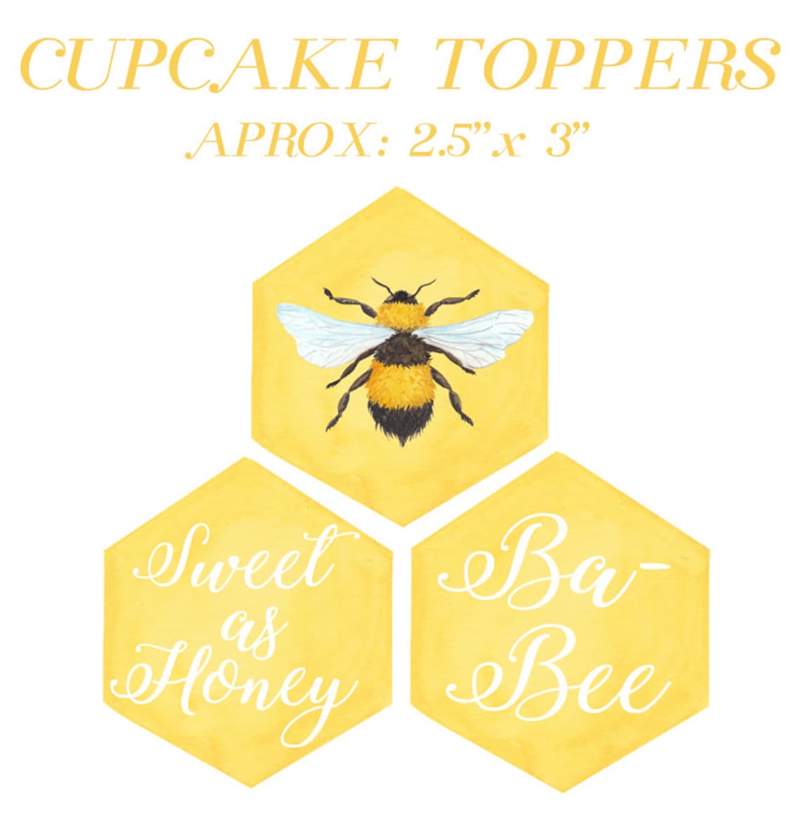 Baby Shower Kit Mama to Bee Invitation Printable Baby Shower Etsy