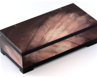 Casket handmade from jasper 4