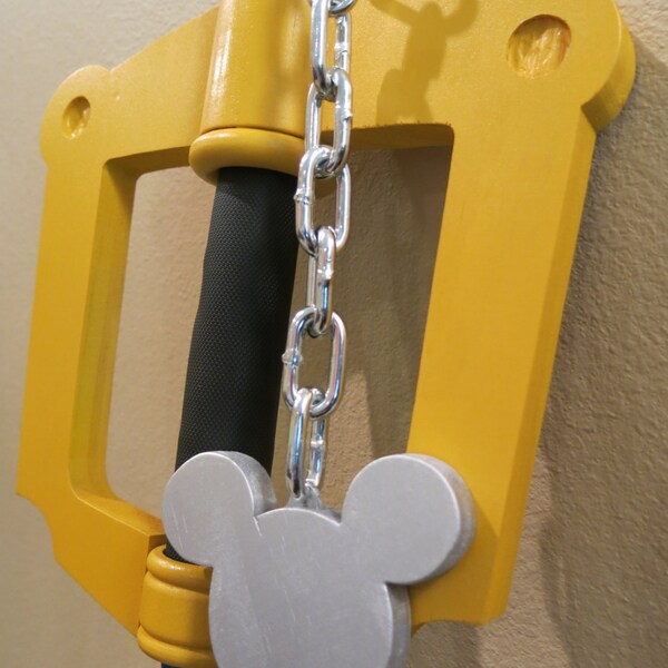 gelb! Kingdom Key Keyblade Cosplay Prop inspiriert von Kingdom Hearts