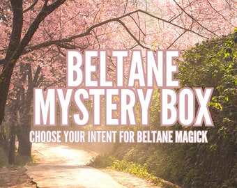 Beltane Sabbat Mystery Box: Choose your size & intent! | Fertility, Spring, Halfway to Samhain | Persephone | Cernunnos | Rhiannon | Freya