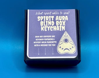 Spirit Aura Keychain Blind Box: What Spirit Calls To You? | Blind Box Keychain | Witch Keyring | Witchcraft | Witch Gifts | Goth Gift