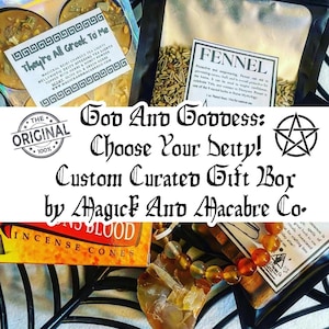 God & Goddess Custom Curated Box- Choose Your Deity | Intuitive Altar Supplies | Pagan | Deity Box | Hekate | Apollo | Dionysus | Witchcraft