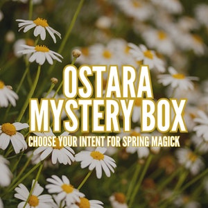 Ostara Sabbat Mystery Box: Choose your size & intent! | Fertility, Spring Equinox | Persephone | Frigga | Demeter | Rhiannon | Blodeuwedd |