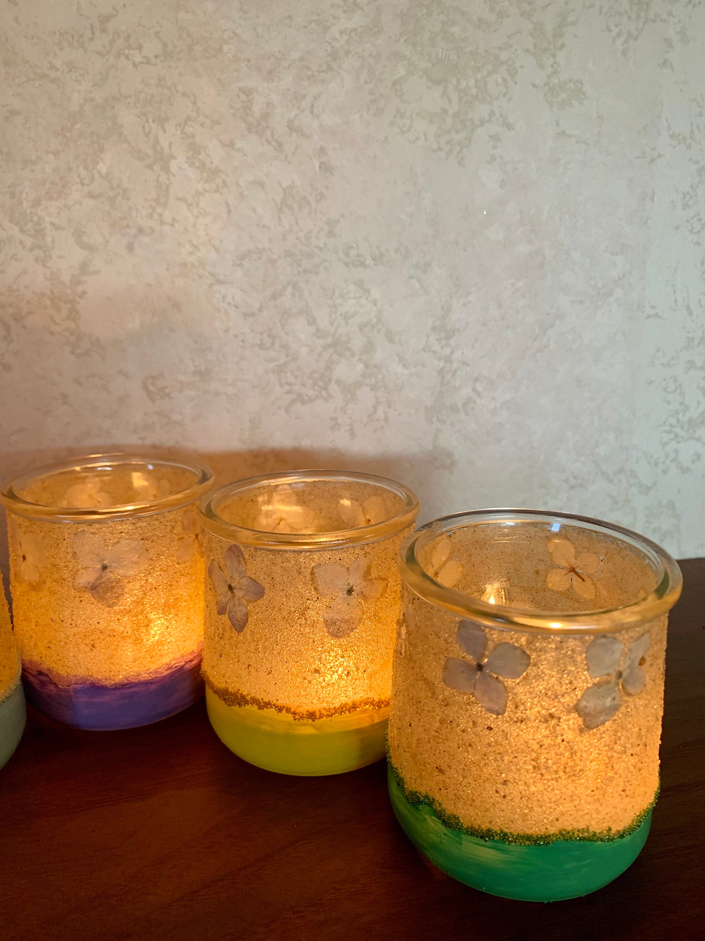 Hurricane candle holders Etsy
