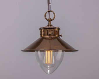 Boyd Vintage Industrial Pendant Light