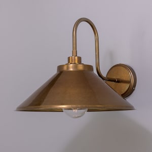 Nerissa Industrial Swan Neck Wall Sconce 14.5&#39;&#39; (37cm) IP65