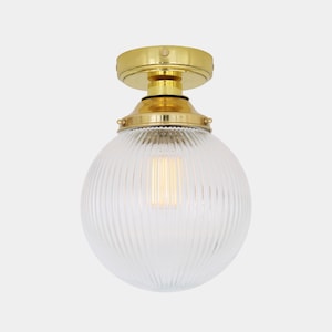 Cherith Prismatic Globe Ceiling Light 7.8&#39;&#39; (20cm) IP44