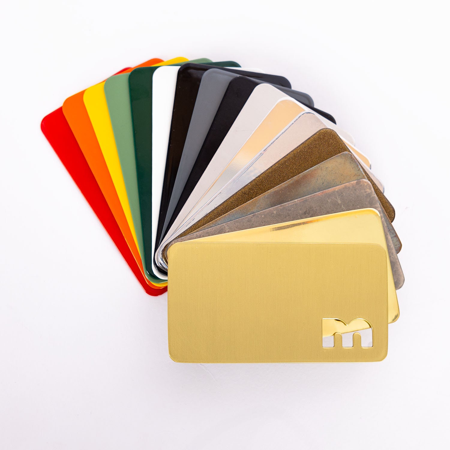 Individual Metal Colour Samples