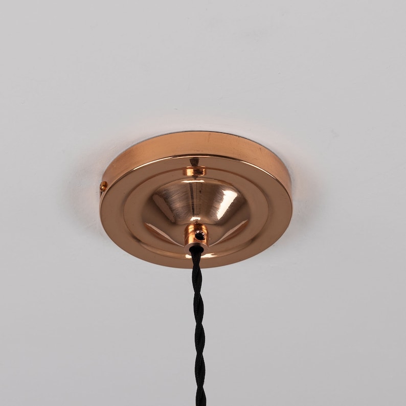 Berlin Vintage Copper Dome Pendant Light 30cm image 5