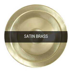 Kigoma Contemporary Brass Pendant Light Satin Brass
