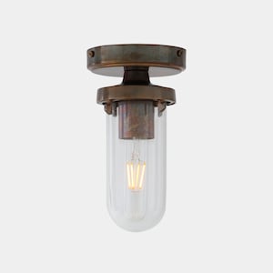 Oregon B Well Glass Flush Ceiling Light IP65