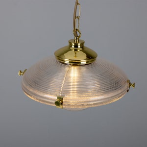 Ozark Victorian Vintage Glass Pendant Light 33cm image 2