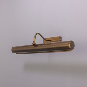 Dublin Picture Light / Solid Brass / Vintage Antique Picture Wall Light / 5 Color Finishes / 20" (50.5cm)