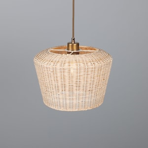 Manila Large Rattan Pendant Light 11.75&#39;&#39; (30cm)