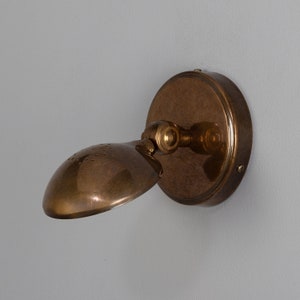 Cody Verstellbare Vintage Messing Wandleuchte