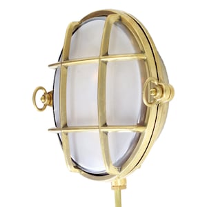 Ergo Marine Round Bulkhead Wall Sconce 6.3&#39;&#39; (16cm) IP54