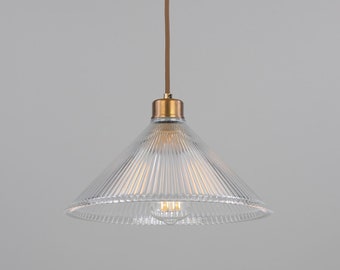 Rebell Prismatic Glass Pendant Light 11.8" (30cm)