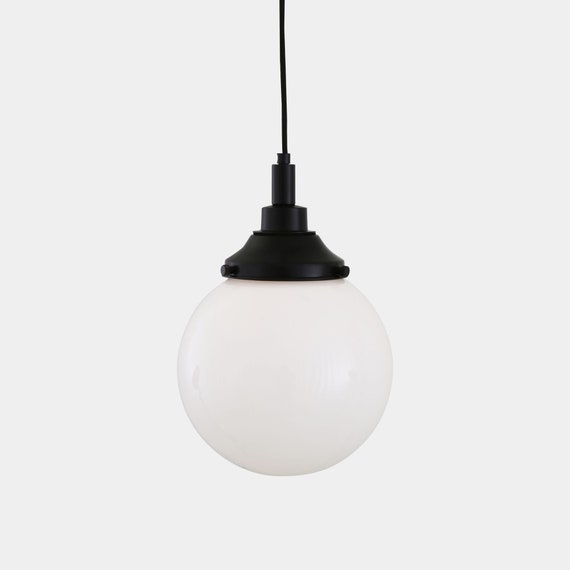 Pelagia Opal Globe Bathroom Pendant Light 20cm IP44 Etsy Ireland