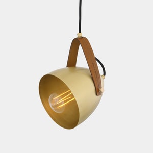 Southwark Pendant with Rescued Fire-Hose Strap