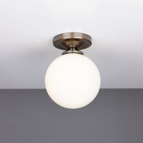 Opal flush cheap ceiling light