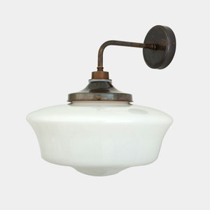 Anath Schoolhouse Bathroom Wall Sconce 36cm IP44