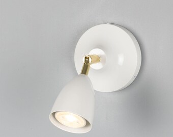 Faretto A Parete Ricaricabile USB | Luce Regolabile Per Quadri E Gioielli | Dimmerabile E Senza Fili | In Alluminio