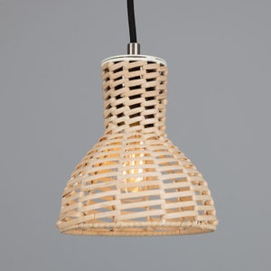 Malta Small Rattan Pendant Light 5.9&#39;&#39; (15cm)