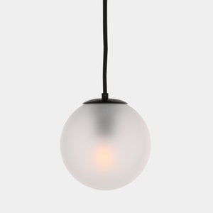 Venice Minimalist Glass Globe Pendant Light 6.7&#39;&#39; (17cm)