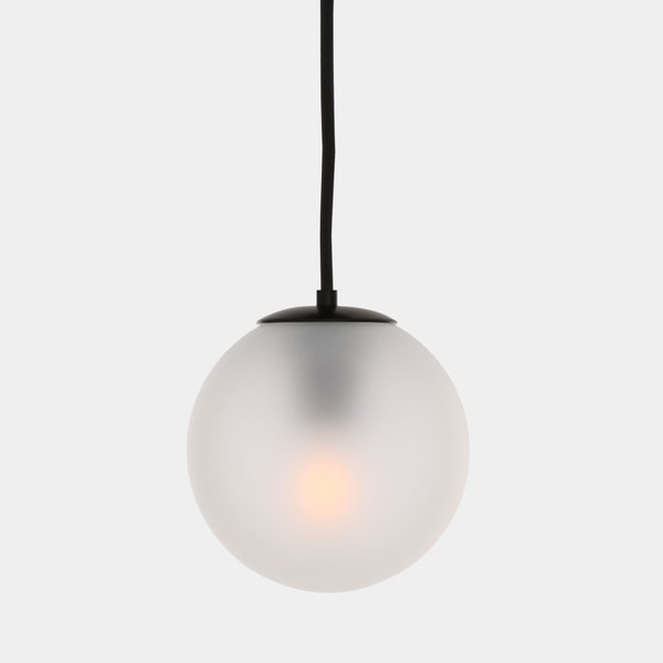 Lampe à suspension globe en verre minimaliste Venice 17 cm