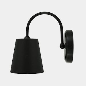 Carrick Contemporary Wall Sconce with Fabric Shade