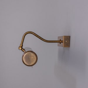 Dublin Picture Light / Solid Brass / Vintage Antique Picture Wall Light / 5 Color Finishes / 20 50.5cm zdjęcie 3