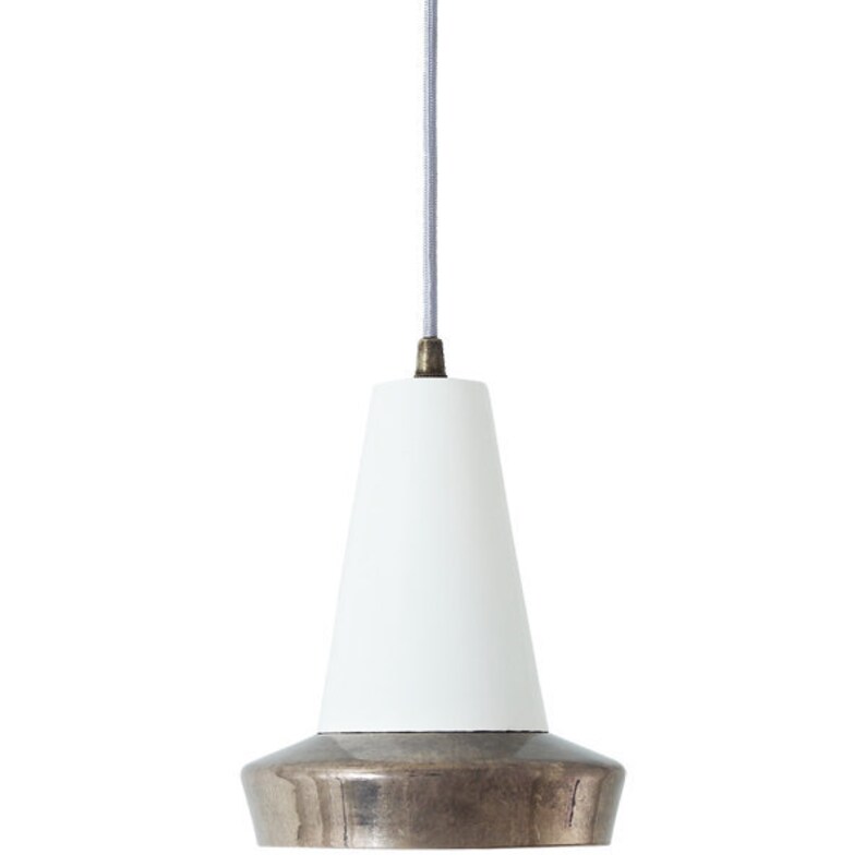 Malabo Antique Silver Pendant Light Image 0