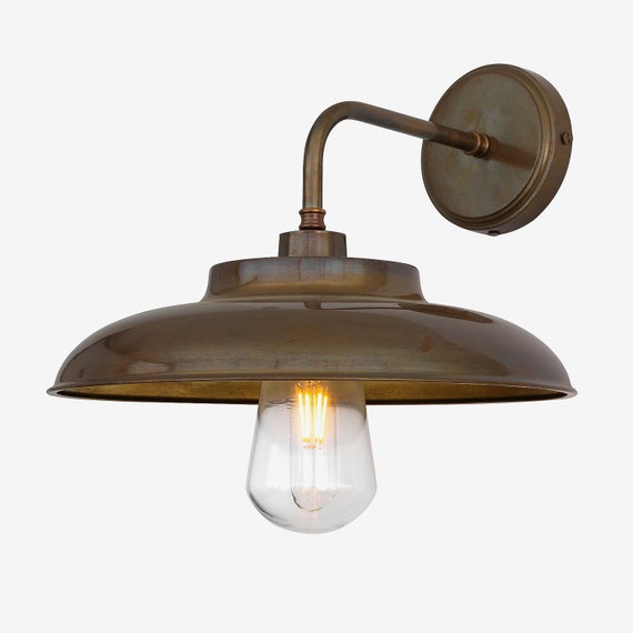 Darya Industrial Wall Light Badezimmer Mauer Sconce Brass Wall Light Factory Style 7 Color Finishes 12 4x12 6x14 2 31 5x32x36cm
